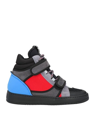 THOMS NICOLL Sneakers Nero Fibre tessili, Pelle