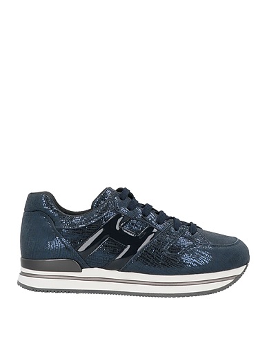 HOGAN Sneakers Navy blue Soft Leather