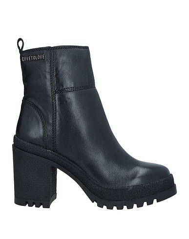 GAI MATTIOLO Ankle boot Black Soft Leather