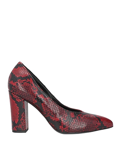 VIVIAN Pump Red Soft Leather