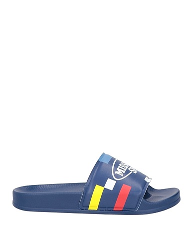 MISSONI Sandals Navy blue Rubber