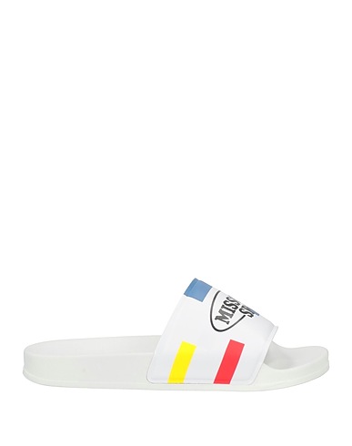 MISSONI Sandals White Rubber