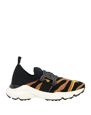 TOD'S Sneakers Black Textile fibres