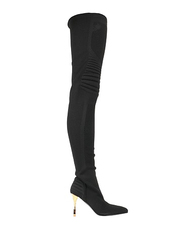 BALMAIN Boots Black Textile fibers
