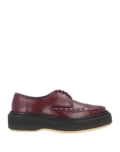 ADIEU Laced shoes Burgundy Soft Leather