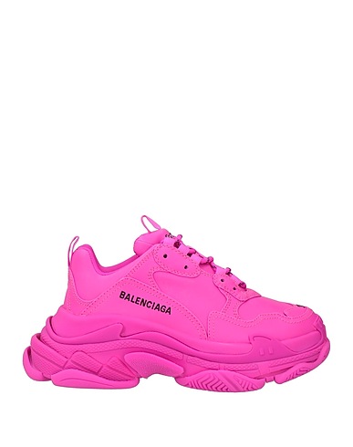 BALENCIAGA Sneakers Fuchsia Textile fibres