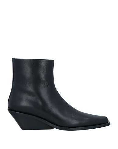 ANN DEMEULEMEESTER Ankle boot Black Soft Leather