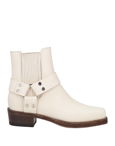 RE/DONE Ankle boot Ivory Soft Leather
