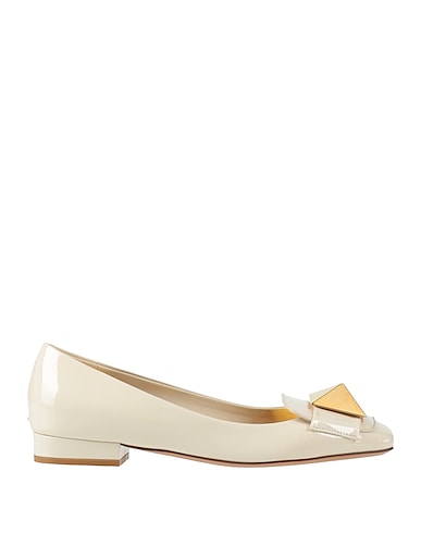 VALENTINO GARAVANI Loafers Ivory Leather