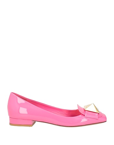 VALENTINO GARAVANI Loafers Pink Leather