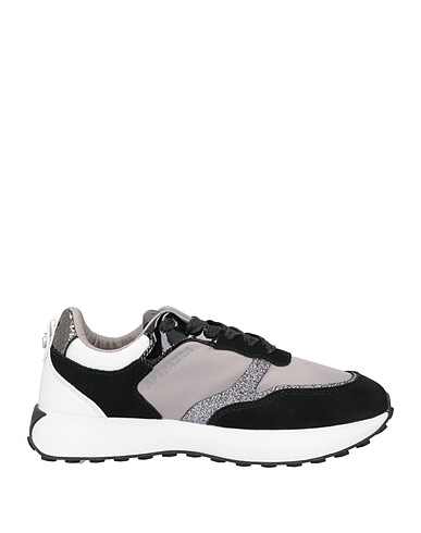 APEPAZZA Sneakers SPORT Black Soft Leather, Textile fibres, Other Fibres