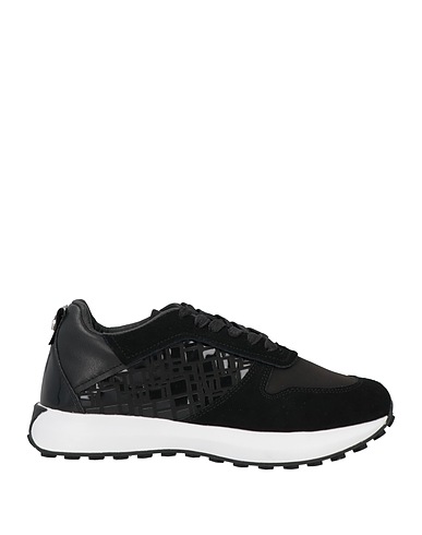 APEPAZZA Sneakers SPORT Black Leather, Textile fibres, Other Fibres