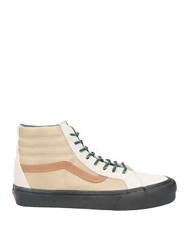 VANS VAULT Sneakers Light grey Leather, Textile fibers