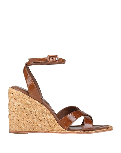 PALOMA BARCELÓ Espadrilles Brown Soft Leather