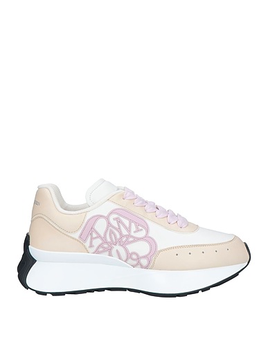 MCQUEEN Sneakers Blush Soft Leather
