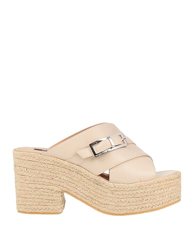 SERGIO ROSSI Espadrillas Beige Pelle di vitello