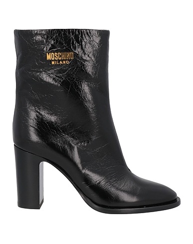 MOSCHINO Ankle boot Black Soft Leather