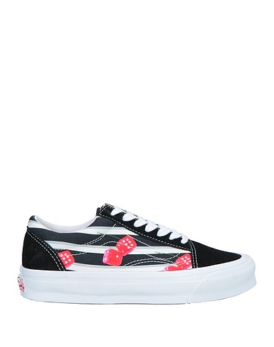 VANS VAULT Sneakers Black Soft Leather, Textile fibres
