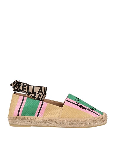 STELLA McCARTNEY Espadrilles Green Textile fibres