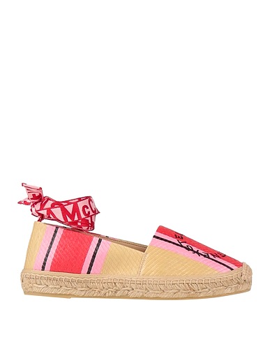 STELLA McCARTNEY Espadrilles Red Textile fibres