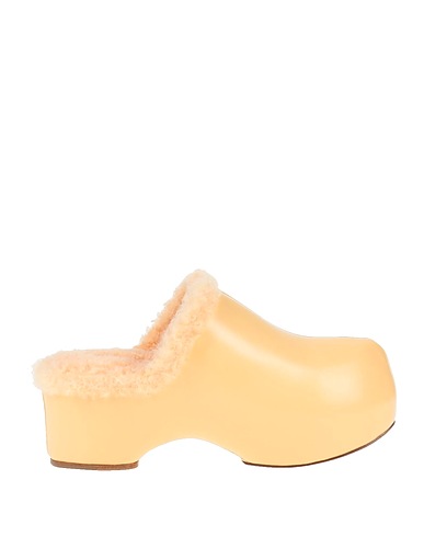 JIL SANDER Mule e zoccoli Beige Pelle di vitello