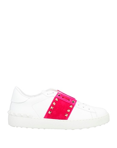 VALENTINO GARAVANI Sneakers 11. Fucsia Cuero, Fibras textiles