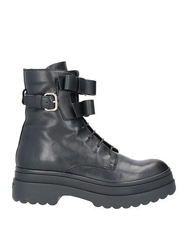 RED(V) Ankle boot Black Soft Leather