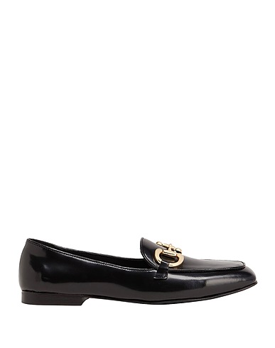 8 by YOOX Mocassino POLISH LEATER HORSEBIT-DETAIL LOAFER
 Nero Pelle di vitello