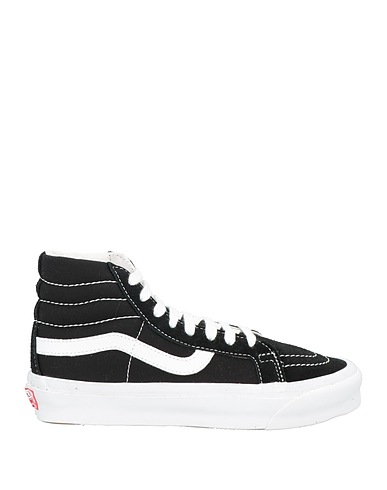 VANS Sneakers Nero Pelle, Fibre tessili