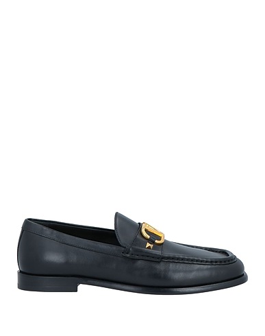 VALENTINO GARAVANI Loafers Black Soft Leather