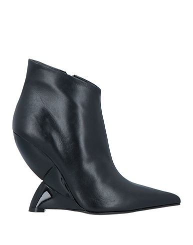 EDDY DANIELE Ankle boot Black Soft Leather