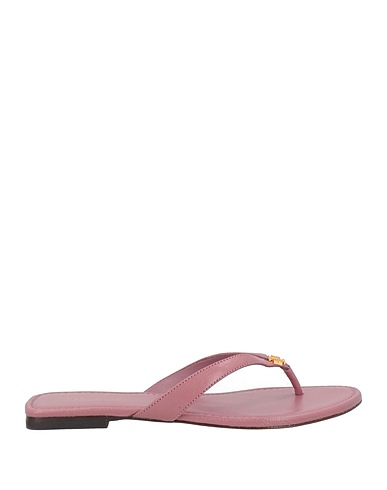 TORY BURCH Flip flops Antique rose Goat skin