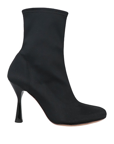 KALLISTÈ Ankle boot Black Textile fibres