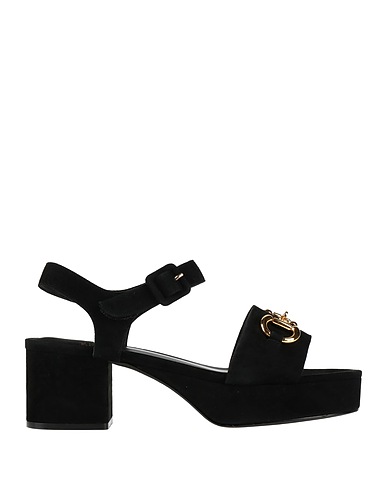 JEFFREY CAMPBELL Sandals Black Leather
