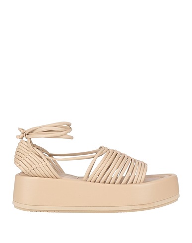 PALOMA BARCELÓ Sandals Ivory Leather
