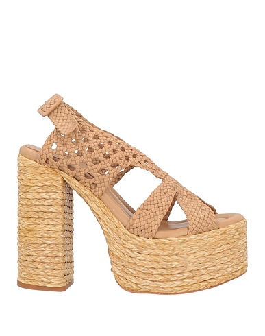 PALOMA BARCELÓ Espadrilles Light brown Leather