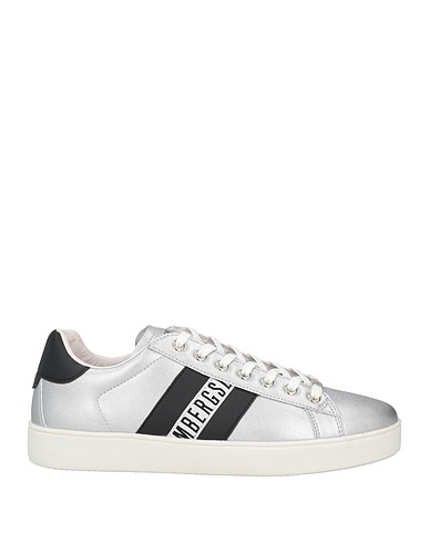 BIKKEMBERGS Sneakers Silber Gewebefasern