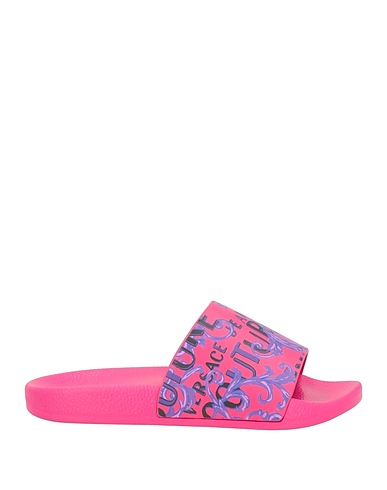 VERSACE JEANS COUTURE Sandali Fucsia Fibre tessili
