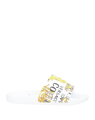 VERSACE JEANS COUTURE Sandali Bianco Fibre tessili