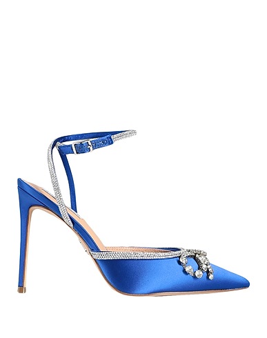 STEVE MADDEN Pump Bright blue Textile fibers