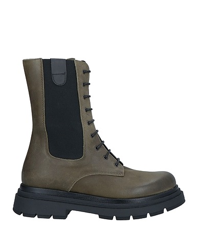 LE PEPITE Stivaletti Verde militare Pelle