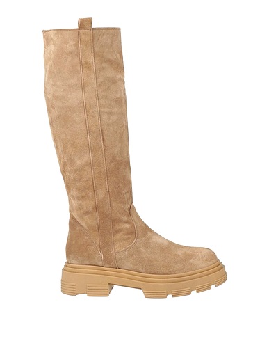 LE PEPITE Boots Beige Calfskin