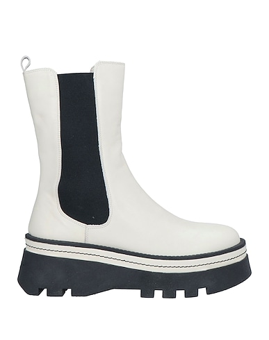 TOSCA BLU Ankle boot Cream Soft Leather