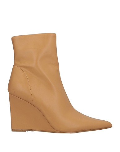 STEVE MADDEN ショートブーツ キャメル 紡績繊維