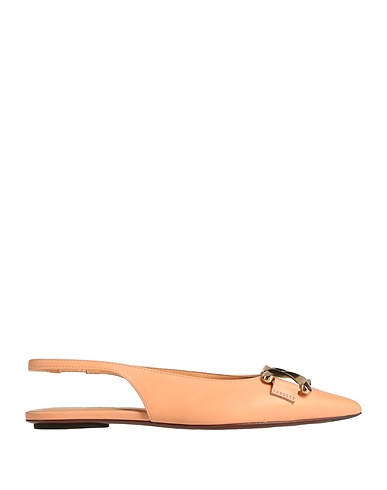 TOD'S Ballerinas Hellrosa Leder