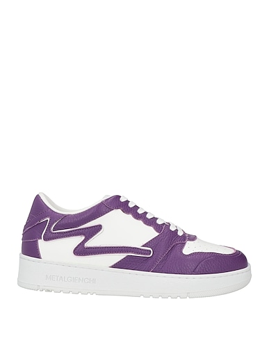 METAL GIENCHI Sneakers Purple Calfskin