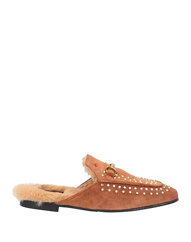 GIO+ Mules and clogs Brown Leather