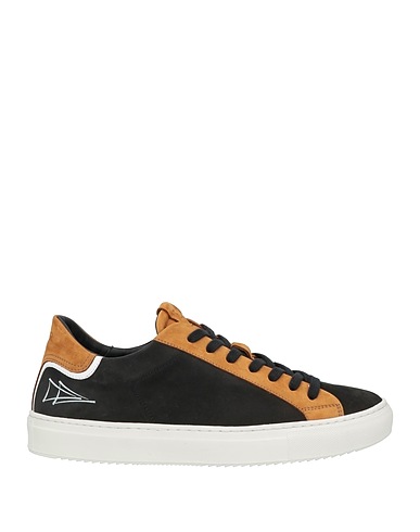 NEVVER Sneakers Black Soft Leather