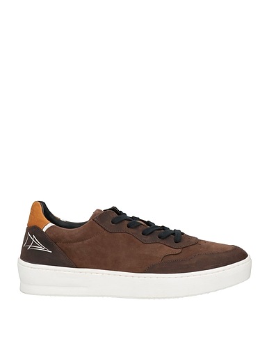 NEVVER Sneakers Dark brown Soft Leather