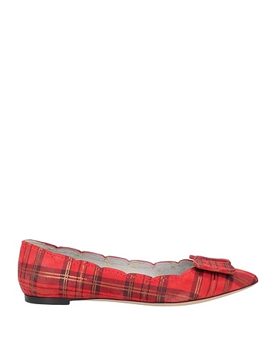RAYNE Ballet flats Red Leather